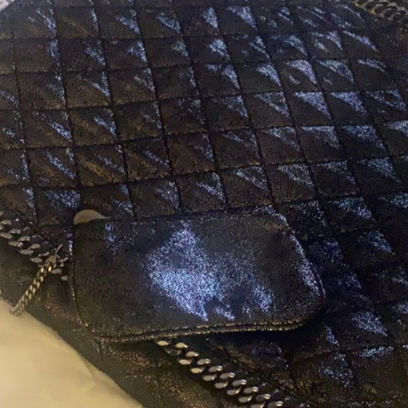 Stella McCartney Falabella Quilted Gunmetal - Picture 12 of 12